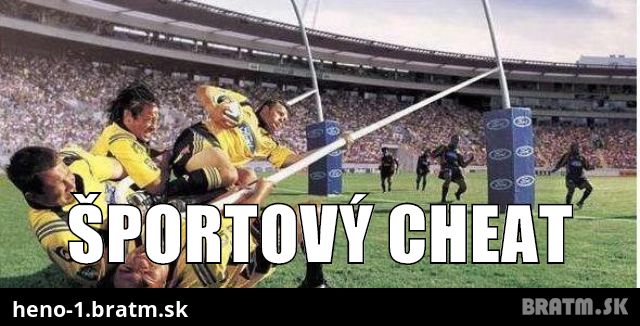 Športový cheat :)