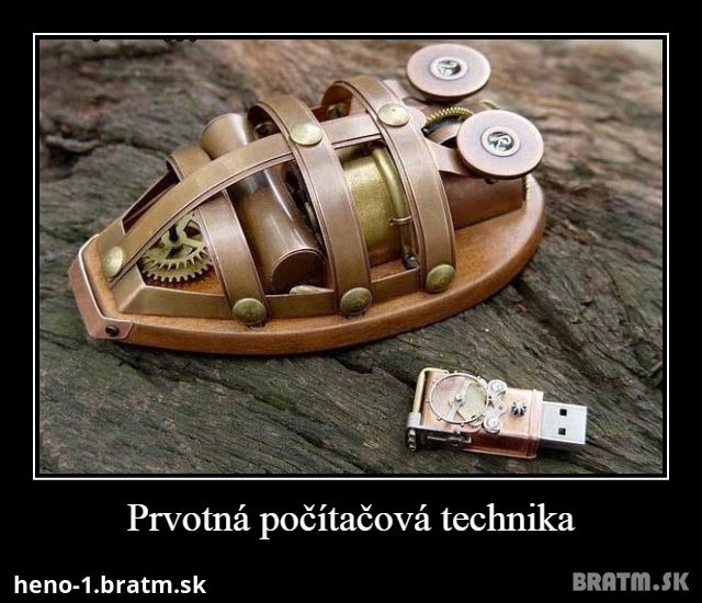 Prvotná počítačová technika :) :)