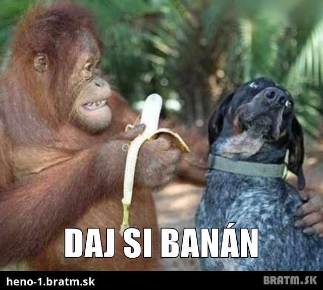 Daj si banán :D