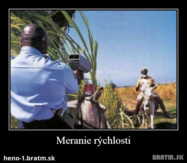 Meranie rýchlosti