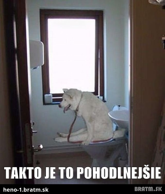 Takto je to pohodlnejšie :)