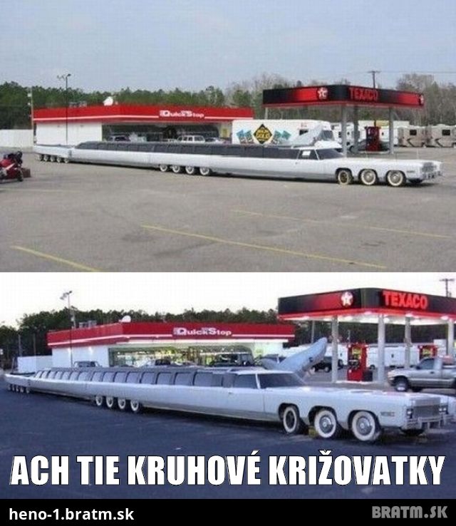 Ach tie kruhové križovatky :D