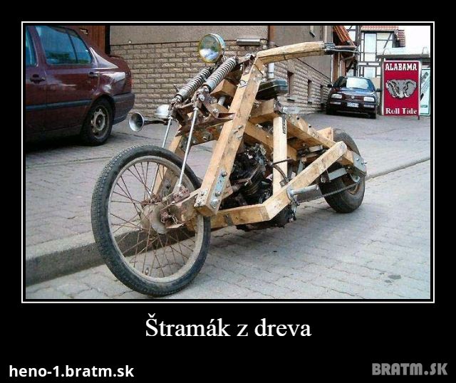 Štramák z dreva