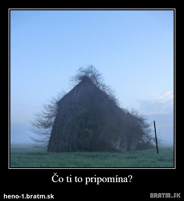 Čo ti to pripomína?