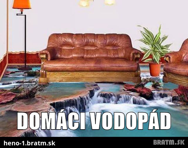 Domáci vodopád