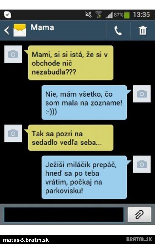 Hlavne že všetko potrebné vzala...o smeti sa predsa nik nezaujíma..:D