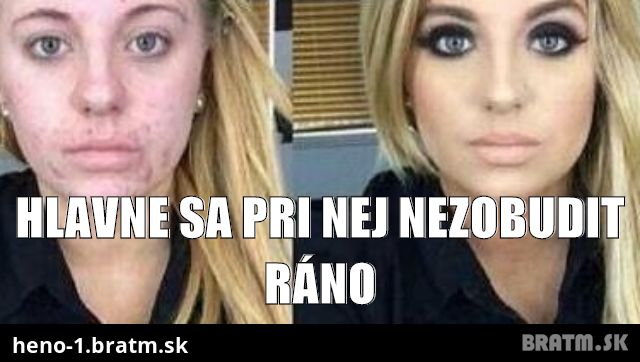 Hlavne sa pri nej nezobudit ráno