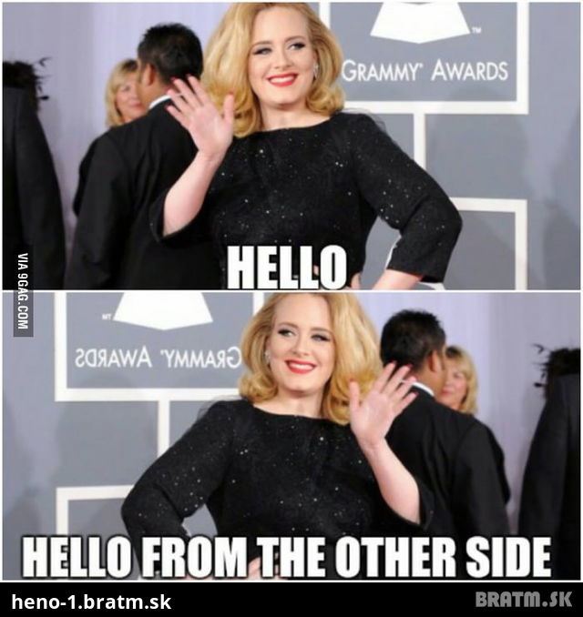 Hello by Adele :D