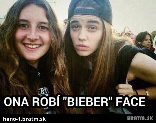 Zabudnite na duck face! Teraz je tu bieber face :D