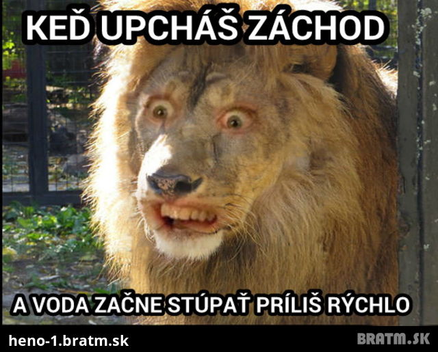 Vzdy keds a upcha zachod :D