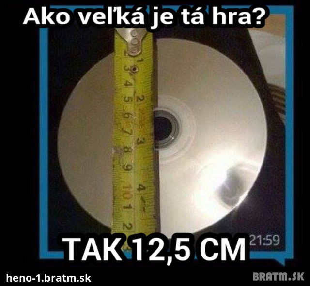 Aka velka je hra ?:D