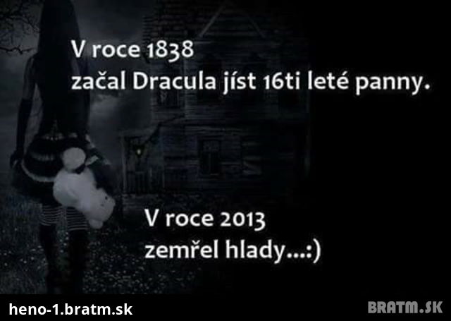 Dracula, zahada jeho smrti objasnena! :D