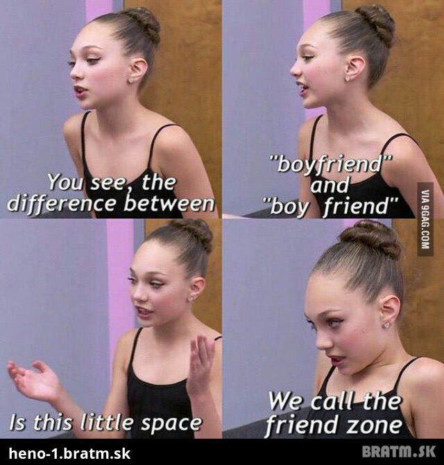 Rozdie medzi friend zone a vztahom :D