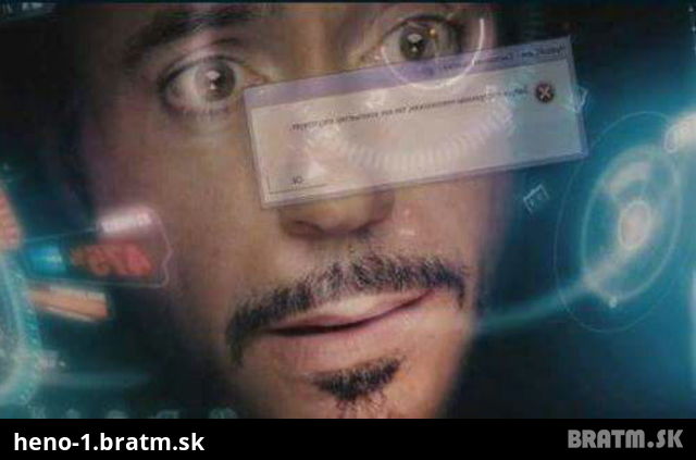 Keby Iron man fungoval na windowse :D