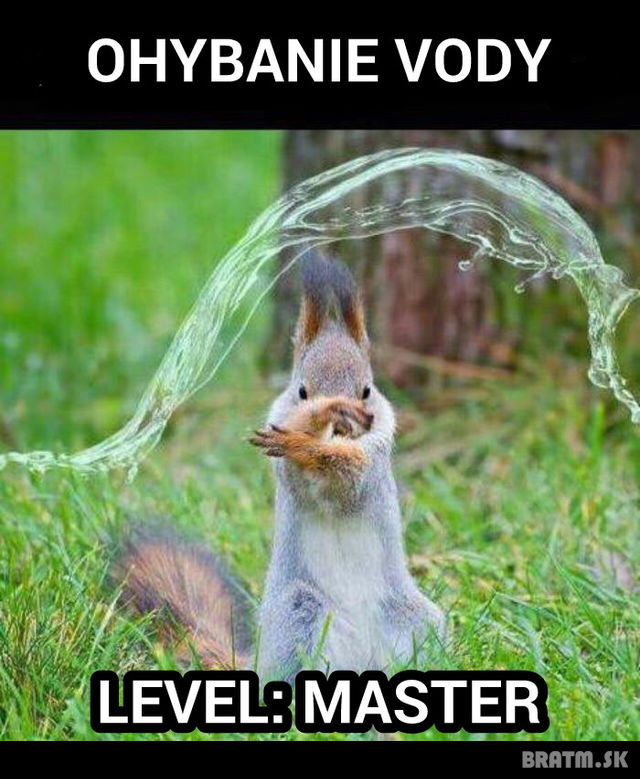 Dá sa voda ohýbať? :D Áno :D