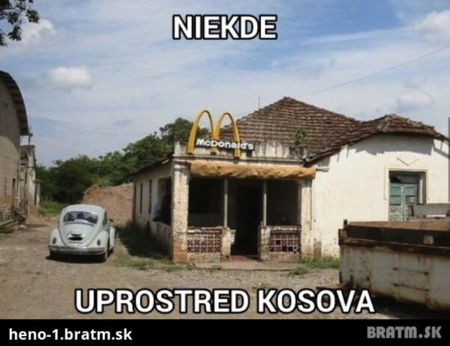 McDonalds v Kosove :D