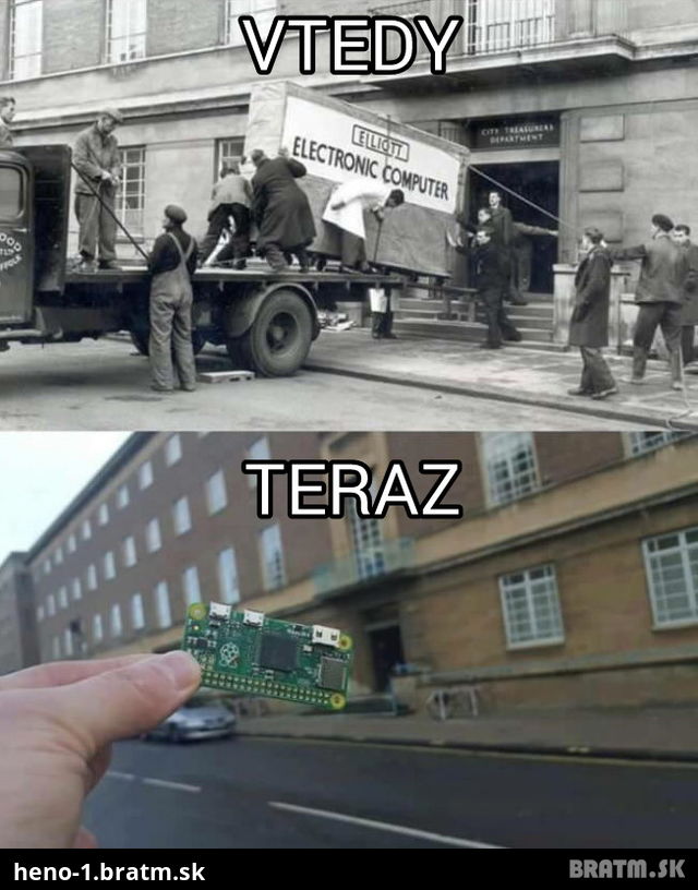 Viete ako vyzeral počítač kedysi?? Kokso! :D