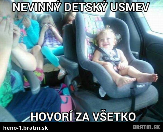 Detský úsmev, ktorý stojí za všetko :D