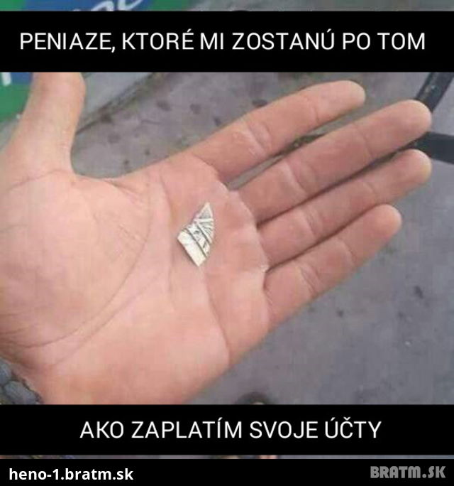 Čo mi zostane keď zaplatím inkaso a poplatky :D Ako to máte vy?:D