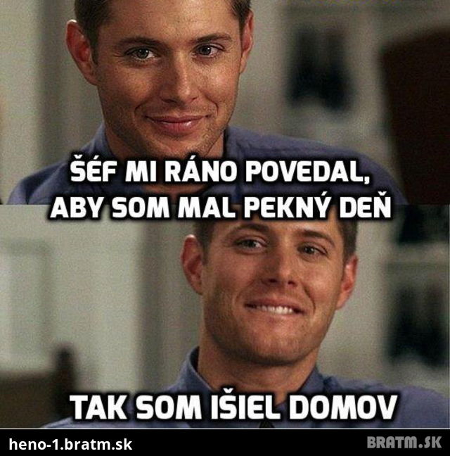 Návod ako mať pekný deň v práci :D