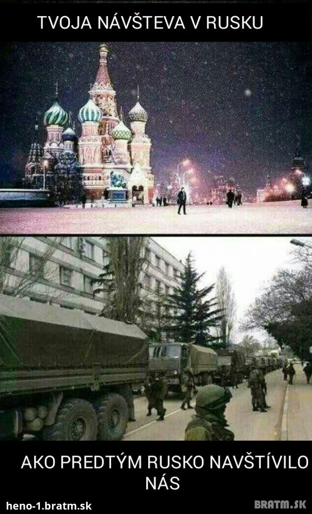 Rusko..vtedy a teraz :D