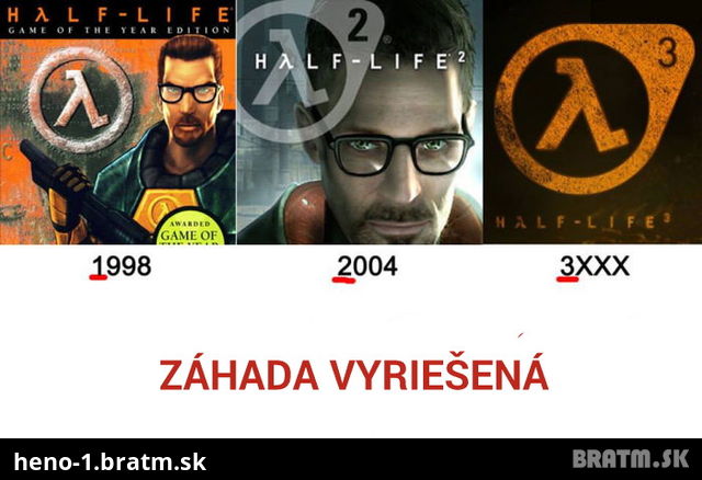 Half life.... záhada vyriešená :D