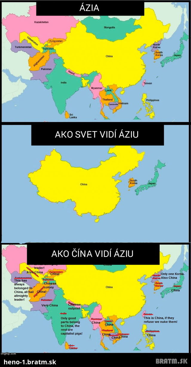 Viete kde je Ázia?:D A ako ju vnímate vy?