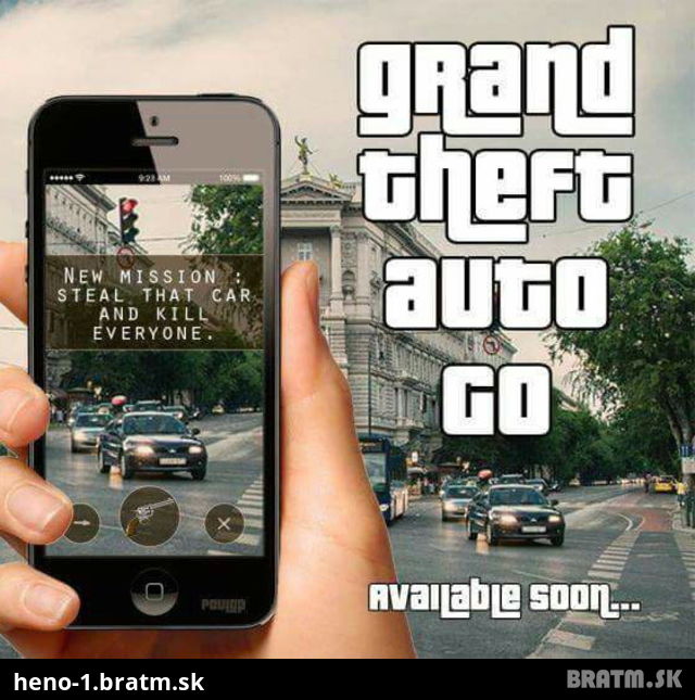 GTA GO :D Ja odpadnem :D