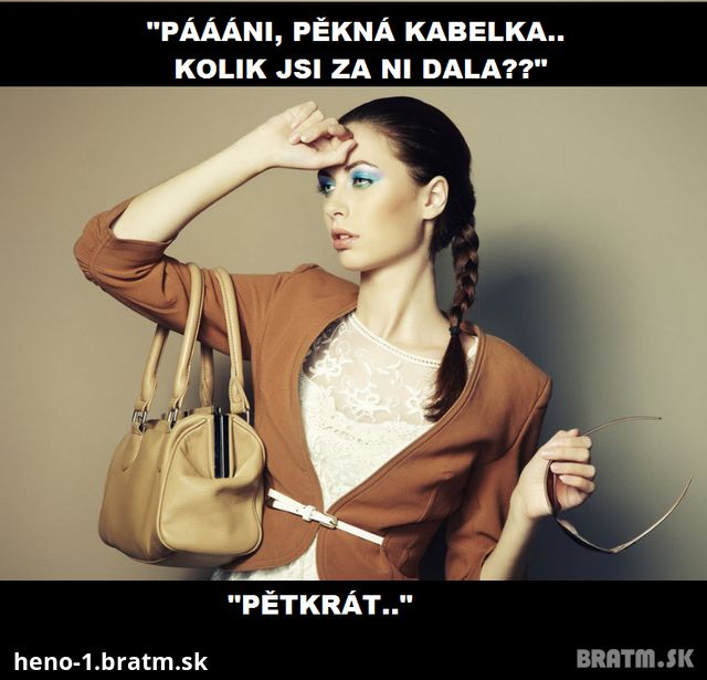 Ako si dievčatá kupujú kabelky :D