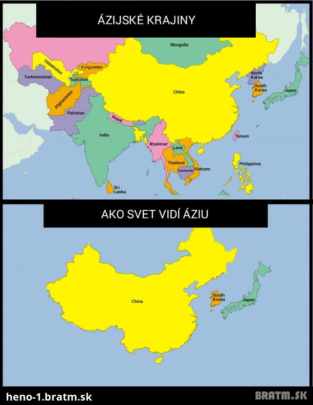 Ázia...ako ju vidím ja a ako svet :D