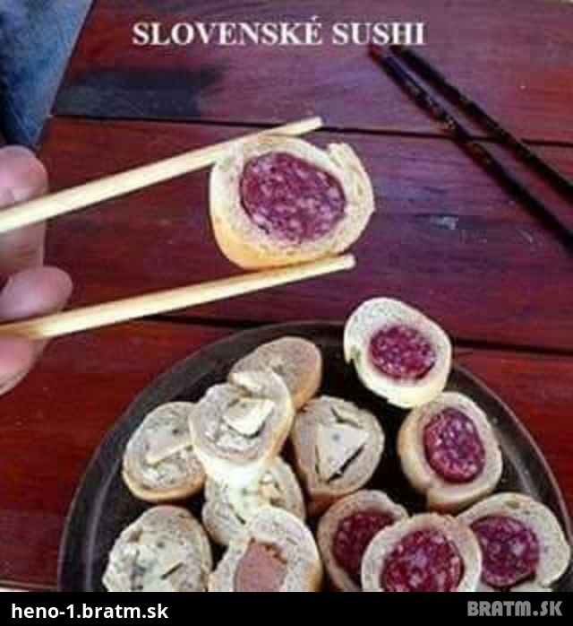 Sushi na slovensky sposob :D