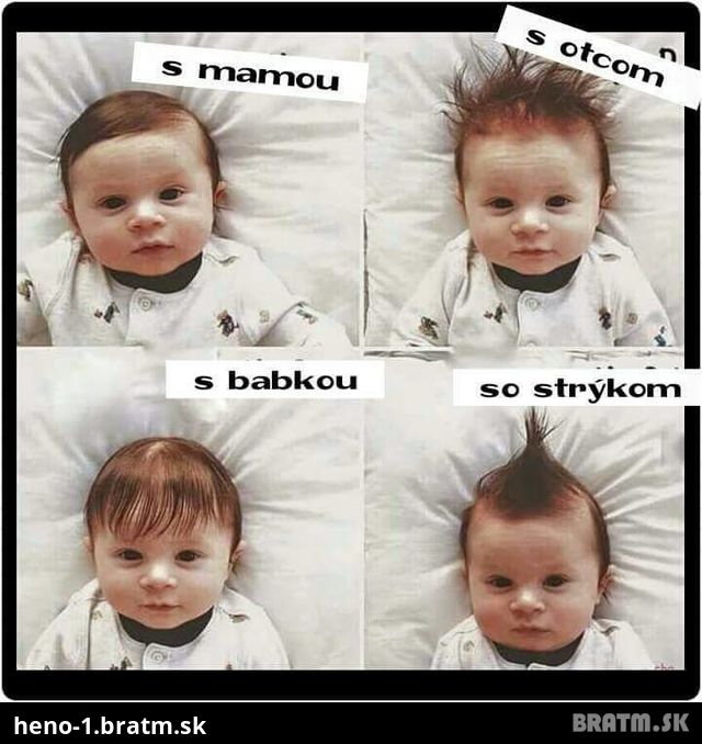 Jedno bábätko vs rodičia :D