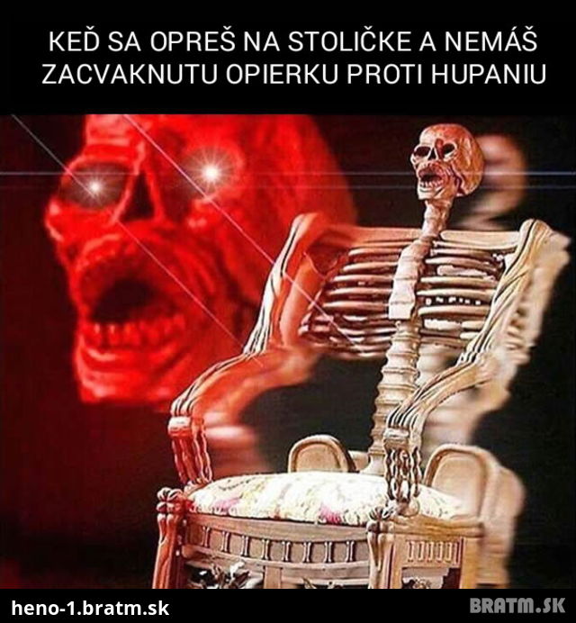 Ten neprijemny pocit na stolicke :D