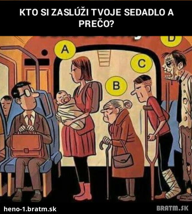 Kto si z tohto obrázka zaslúži miesto v MHD??? Prosím do komentu