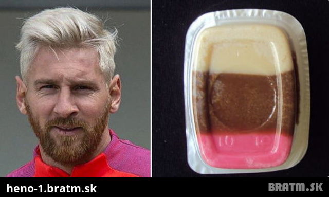 Messi vyzerá po novom ako maškrta :D