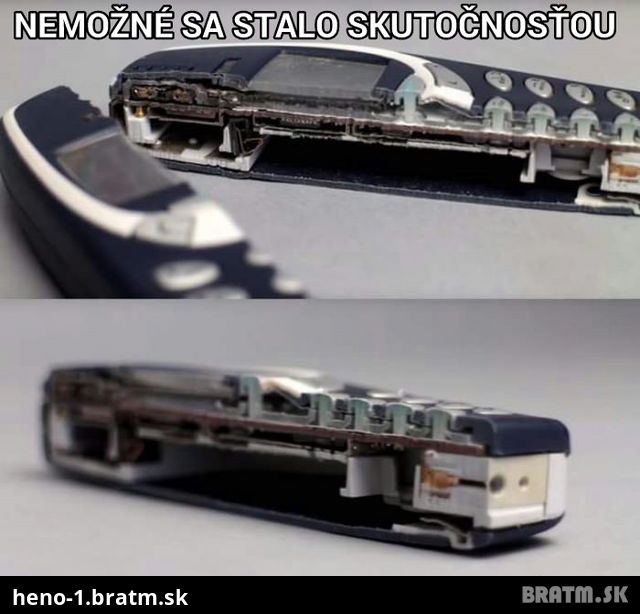 Neuveriteľné! Nokia 3310 porazená! :D