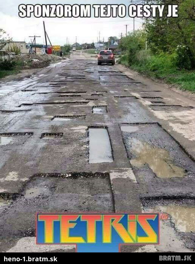 Cesta ako tetris? Tu je to :D