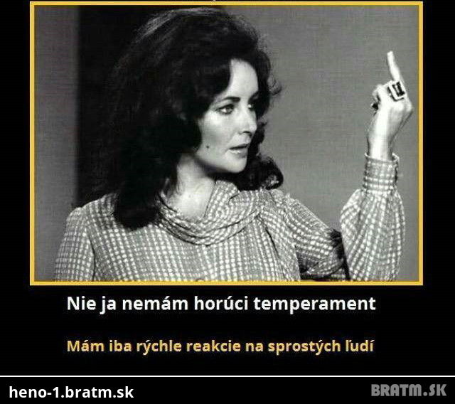 Ženy a ich temperament :D