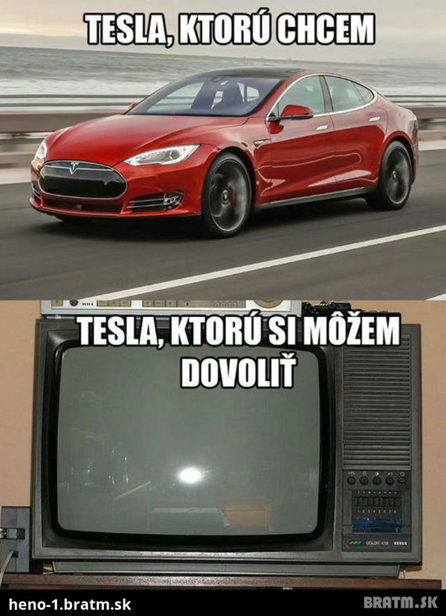 Tesla, ktorú si dokážete kúpiť :D