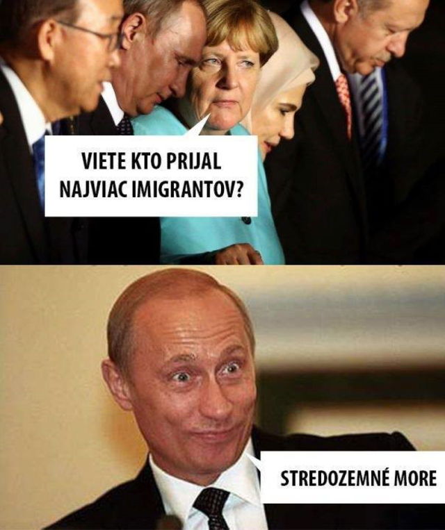 Logická hadanka pre Putina:D