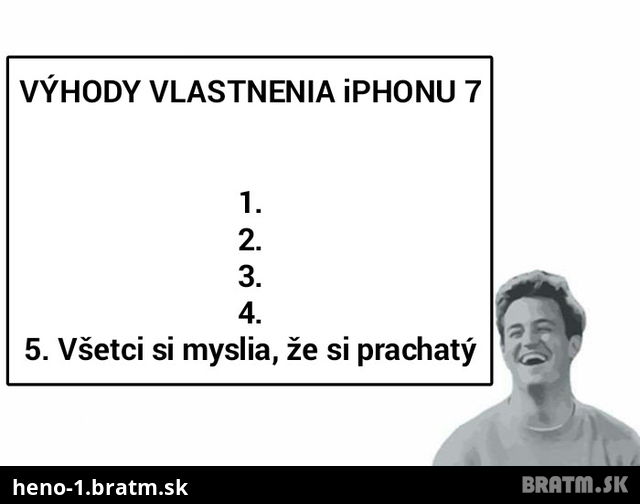 5 Výhod prečo vlastniť iPhone 7