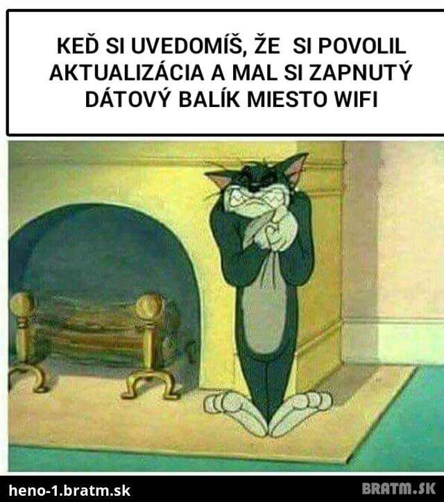 Dátový balík na miesto WIFI ...auuu to zabolí :D