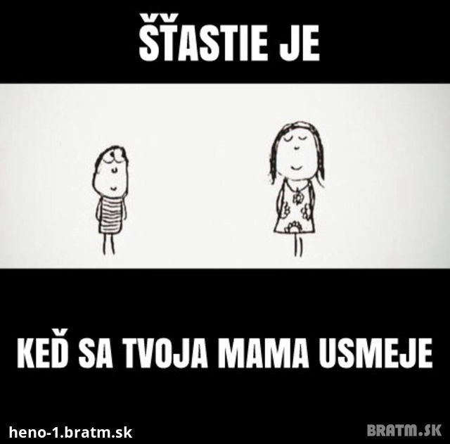 Toto je skutočné štastie!