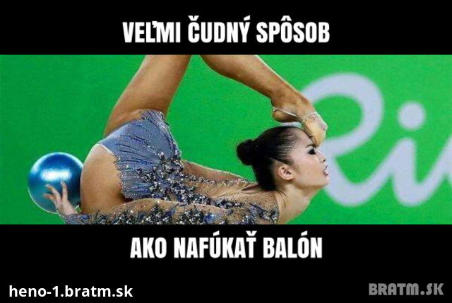 Fúkanie balona zadkom? Žiadny problém:D