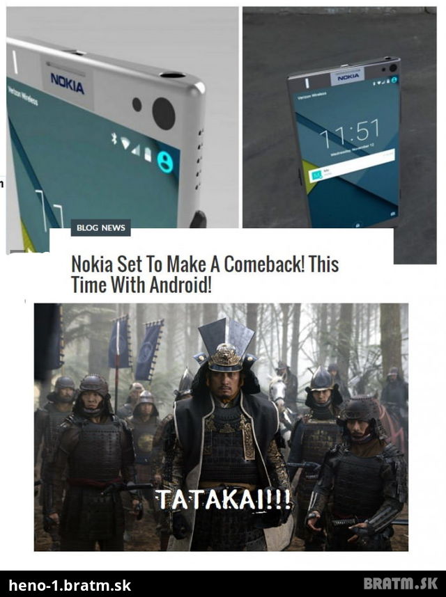 Nokia prichádza s Androidom, čo na to hovoríte?