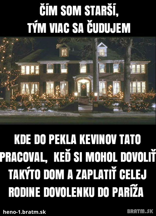 Záhada z detstva: Sám doma - odkiaľ na to nabrali?:D