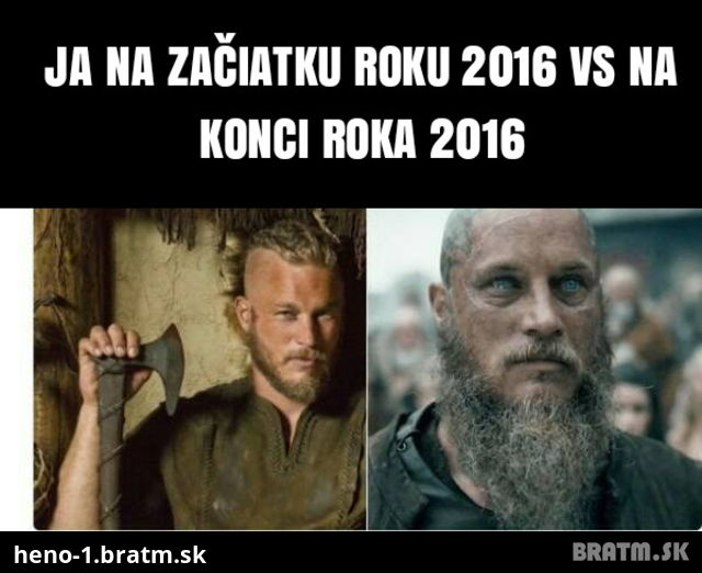 Na začiaku a na konci roka 2016 #4