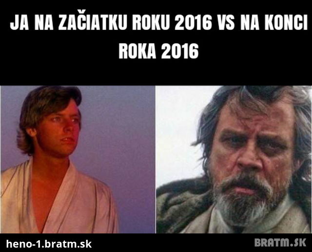 Na začiaku a na konci roka 2016 #5