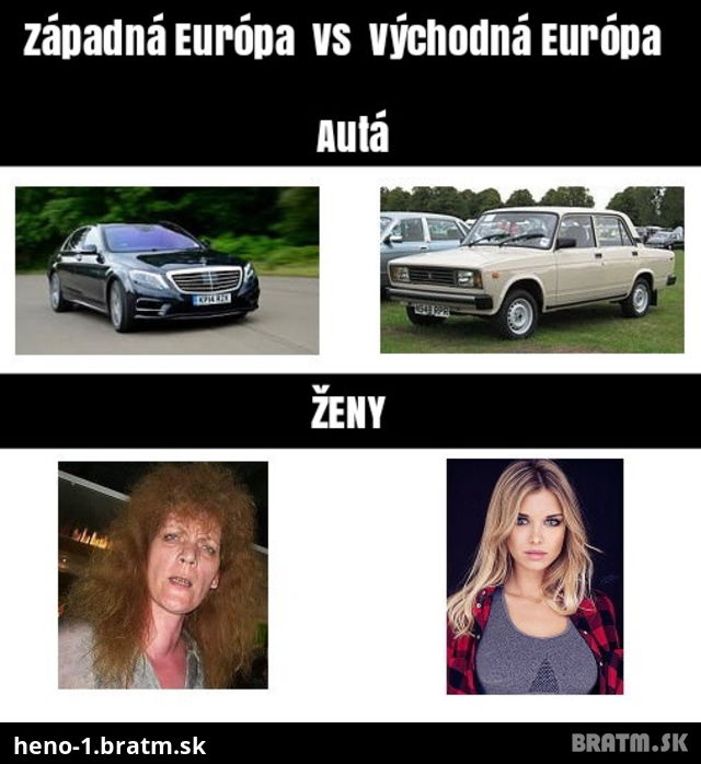 Západná VS Východná EU :D