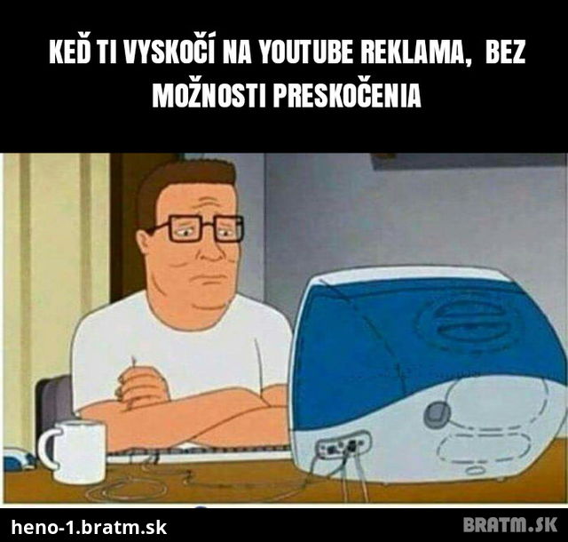 Poznáte ten pocit na youtube keď vám naskočí reklama a nedá sa vypnúť??